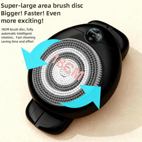 Smart Wall-Mounted Exfoliating Brush