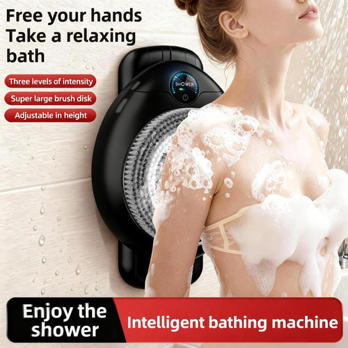 Smart Wall-Mounted Exfoliating Brush