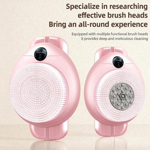 Smart Wall-Mounted Exfoliating Brush