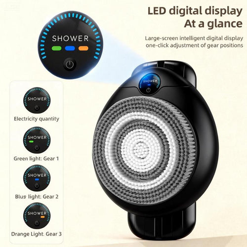 Smart Wall-Mounted Exfoliating Brush