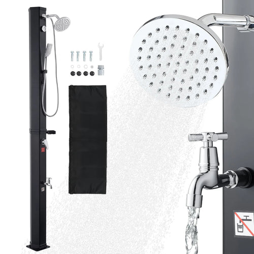 Solar Heated Shower